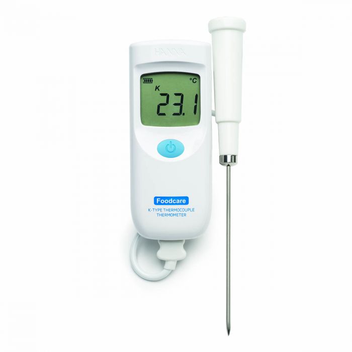 Foodcare K-Typ Thermoelement-Thermometer mit wechselbaren Fühlern