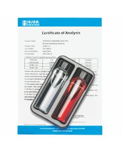 Kalibrierprüfset für den Marine Nitrat High Range Checker HI782-11