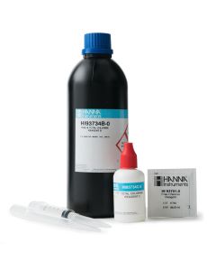 Reagenzien für Photometer, Freies und Gesamtchlor hoher Bereich (100 Tests) - HI93734-01