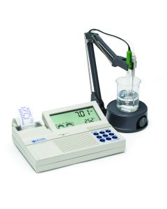 Professionelles pH/mV-Messgerät mit eingebautem Drucker - HI122-02