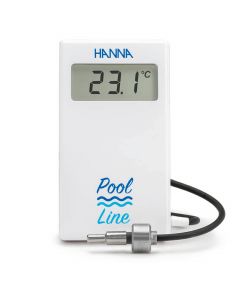Digitales Thermometer mit gewichteter Edelstahlsonde an einem 3 m (9,9') langen Silikonkabel - HI985394