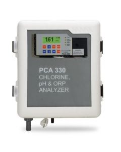 Chlor, pH und Temperatur Analysegeräte (mit dualem Ausgang)   PCA340-2