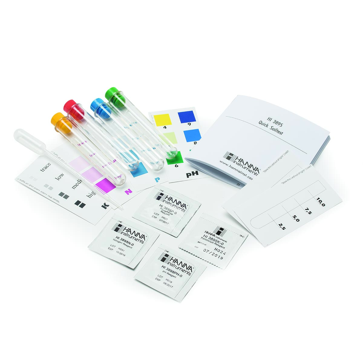 NPK Bodentestkit (je 10 Tests)