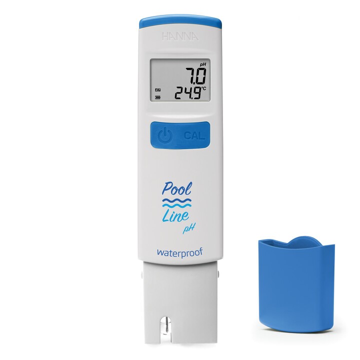 Pool Line Wasserdichtes Taschen-pH-Messgerät mit 0,1 Auflösung - pHep® - HI981074