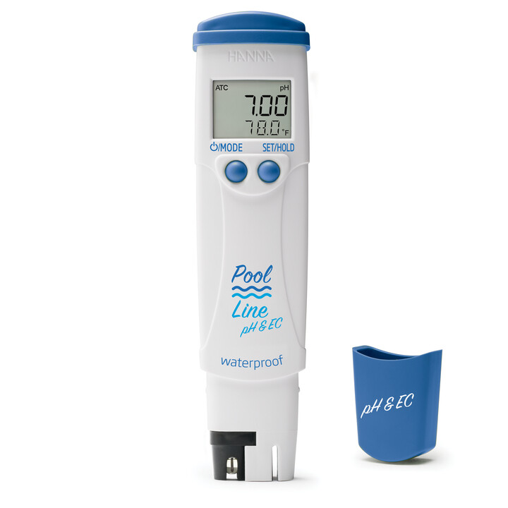 TDS- und EC-Tester sind wasserdicht und mit automatischer Temperaturkompensation - HI983044