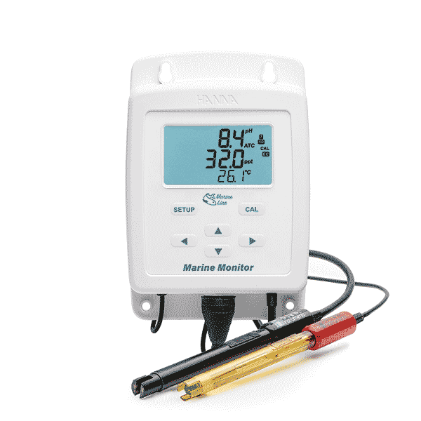 Marine Monitor pH, Salzgehalt und Temperatur