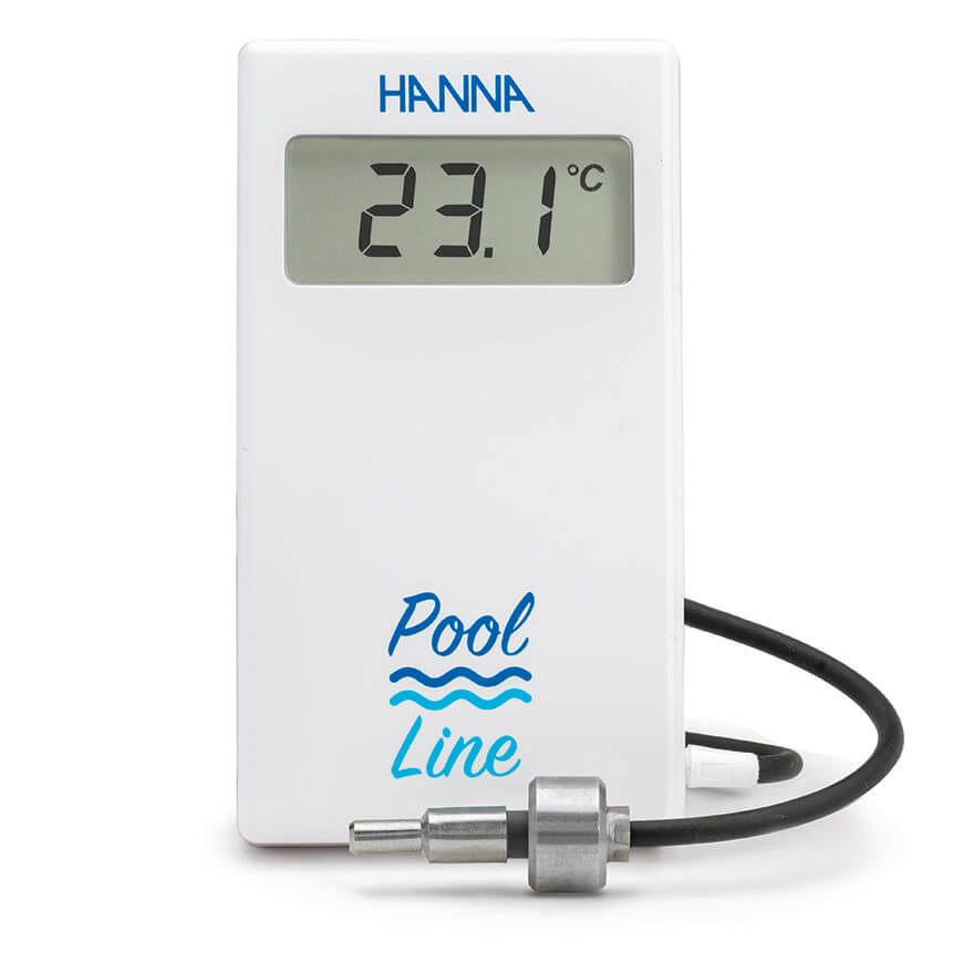Digitales Thermometer mit gewichteter Edelstahlsonde an einem 3 m (9,9') langen Silikonkabel - HI985394